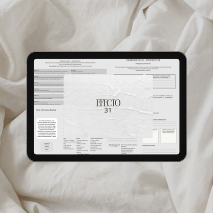 Efecto 31™ - Planner Digital (Método de 31 días)